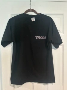 Tron Special Effects Crew Crane T-shirt Legacy 2010 Cast Special M Black - Picture 1 of 7