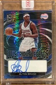 2022-23 Panini Spectra Elton Brand Illustrious Legends Auto SSP - Sealed - Bild 1 von 2