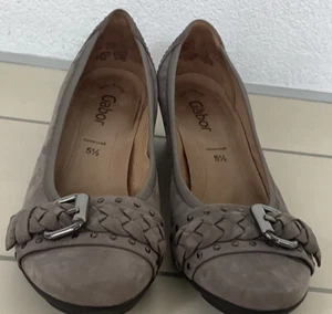 Gabor Damen Halbschuh Slipper Comfortschuh Gr. 38,5 (5,5) neuwertig - Bild 1 von 7