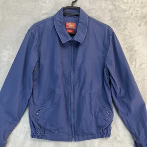 RM Williams Jacket Blue Cotton Collared Size Small - Picture 1 of 7
