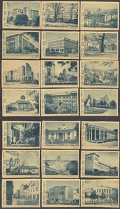 SU LTSR 1958 Matchbox Label #707/767 set, Cities of the Lithuanian SSR. - Bild 1 von 9