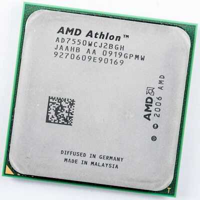 AMD Athlon X2 7550 AD7550WCJ2BGH AM2+ 2.5GHz L3 Cache Dual Core Processor  - Image 1 of 3