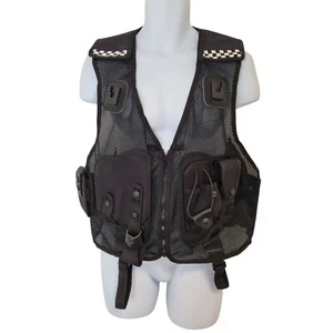 Protec Tactical Vest 600  With Integrated Pouches L Klickfast Checker Secuity - Picture 1 of 7