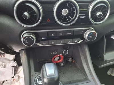 2021 Nissan Sentra Used Climate Control Unit 3533417 Black 81K Miles - Image 1 of 4