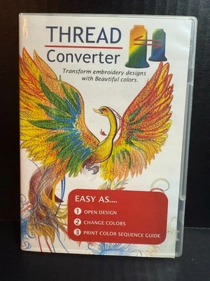 Convertidor de hilo Floriani FL diseño de máquina de bordar CD diseños de transformación Foto 1 de 4