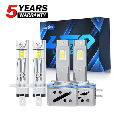 For Hyundai Elantra 2007-2010 Combo H1 H11B LED Headlight High-Low Beam Bulbs - Image 1 of 4