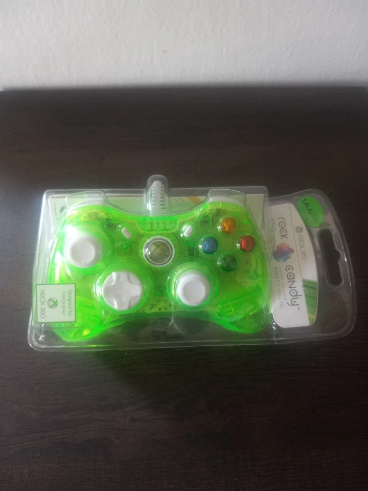 2014 Rock Candy LALALime Wired Controller For Xbox 360 New Factory Seaed - Image 1 of 4