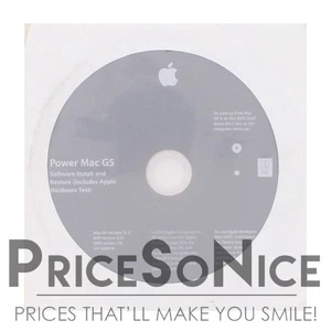 Apple Mac OS X 10.3 Install & Restore DVD for Power Mac G5 – Original Disc - Picture 1 of 1