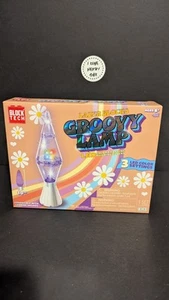 BLOCK TECH Groovy Lamp with LED Light Brick Building Block Set 70 Pieces Lava - Picture 1 of 3