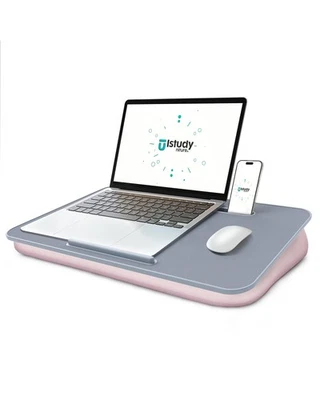 Escritorio para regazo - Escritorio para portátil con cojín para cama, sofá o piso, se adapta hasta 1... Foto 1 de 4