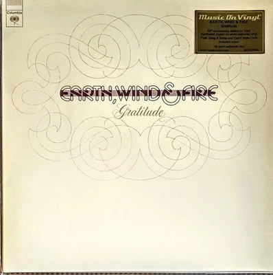 EARTH WIND & FIRE - GRATITUDE - 180-GRAM WHITE VINYL 2-LP SET " NEW, SEALED " - Image 1 of 2