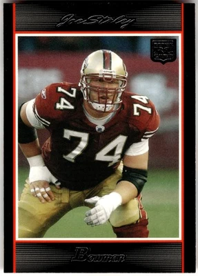 2007 Bowman #221 Joe Staley - Imagem 1 de 2