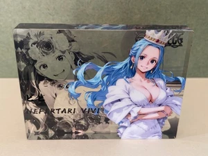 One Piece Anime Collectable Acrylic Board Two Side Card Princess Vivi 1x6x8 cm - Picture 1 of 7