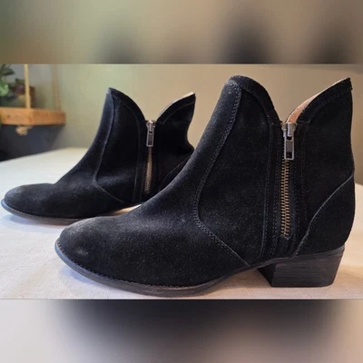 Botín Seychelles Lucky Penny Doble Cremallera Talla 6.5 Foto 1 de 4