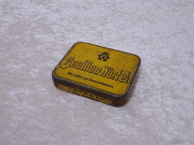 Boîte En Fer Bouillon Antique Olympia - Vintage - 8,5 Cm - Publicité - Photo 1/4