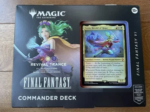 Magic MTG Final Fantasy VI Commander Deck Revival Trance - Picture 1 of 2