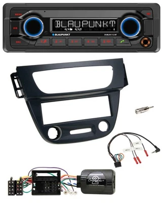 Blaupunkt MP3 Bluetooth USB Lenkrad Autoradio für Renault Megane III 09-12 schwa - Bild 1 von 4