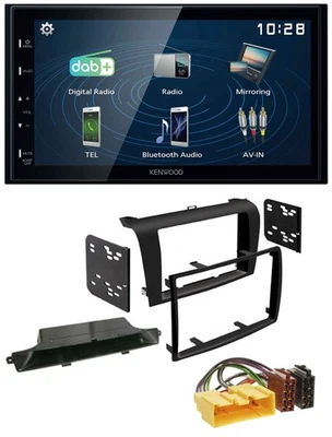 Kenwood 2DIN Bluetooth MP3 USB DAB Autoradio für Mazda 3 (2003-2009) - Bild 1 von 4