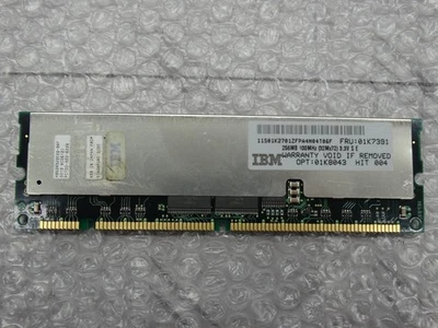 IBM 01K7391 256MB SDRAM Server Memory Module PC100-322-620R - Image 1 of 4