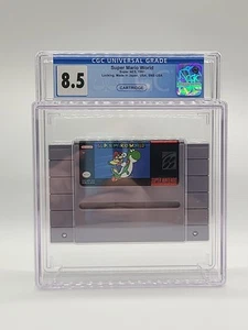 Carro Super Mario World (SNES, 1991) CGC 8,5 clasificación no WATA, VGA - Imagen 1 de 17