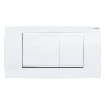 Geberit Twinline30 Betätigungsplatte, für 2-Mengen-Spülung, 115.899.KJ.1, Farbe:
