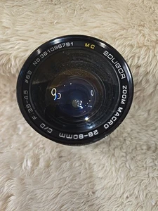 Soligor Zoom Macro 28-80mm C/D F:3.5-4.5 Camera Lens 62 Diameter HOYA Japan - Picture 1 of 4