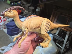 Jurassic Park Hammond Collection Parasaurolophus Dinosaur EUC - Picture 1 of 24