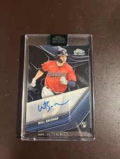 WILL BRENNAN 2023 Topps Chrome Black RC On Card Auto SS80
