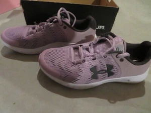 *NEW Womens Purple Under Armour Micro Pursuit Tennis Shoes, 6.5 - Picture 1 of 3