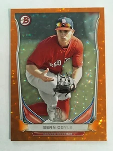 2014 Bowman Draft Top Prospects Sean Coyle #TP-67 Orange Ice Numbered 07/25 - Picture 1 of 3