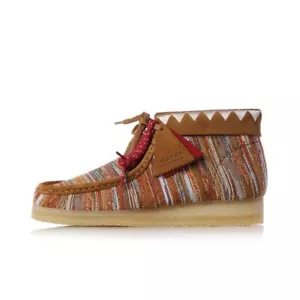 NUEVAS EN CAJA Botas de tela de jengibre y gamuza Clarks originales para hombre Clarks - Imagen 1 de 10