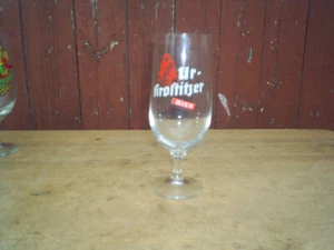 DDR Bierglas Tulpe ..Ur-Krostitzer Bier ... 0,25 L - Bild 1 von 2