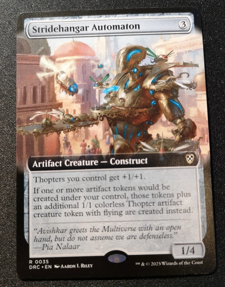 Stridehangar Automaton - Extended Art - DFC - MTG - NM - EN - 0035 - Image 1 of 1