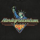 Vintage Harley Davidson Xl T-shirt New York Cafe Motorcycle Biker Club Liberty