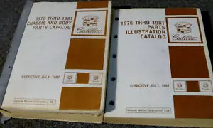 Cadillac Fleetwood 1978-1981 y limusina manual catálogo de piezas 1979 1980 - Imagen 1 de 8