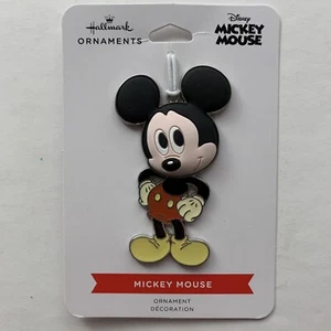 Hallmark Disney Mickey Mouse Enamel Christmas Tree Ornament Holiday Decoration - Picture 1 of 2
