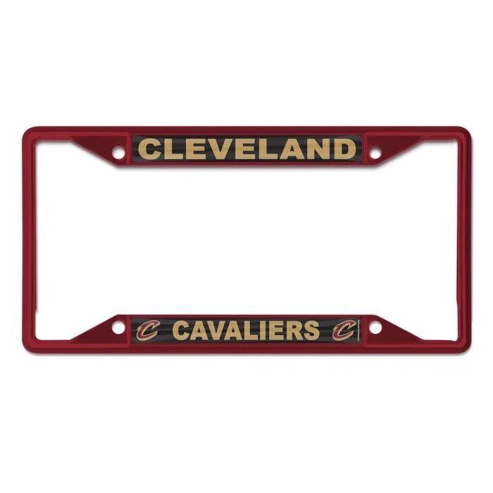 CLEVELAND CAVALIERS COLOR CROMO METAL MATRÍCULA MARCO CALIDAD GRÁFICOS Foto 1 de 1