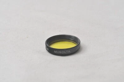 @ SakuraDo @ Excellent & Rare! @ Minolta Y48 Yellow F25.5NA 25.5mm Lens Filter - Image 1 of 4