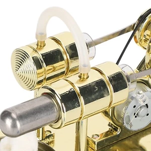 Stirlingmotor Modell Außenverbrennungsmotor Kinder Physik Wissenschaft - Bild 1 von 12