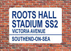 ROOTS HALL STADIUM VICTORIA AVE london street SIGN southend utd football plaque