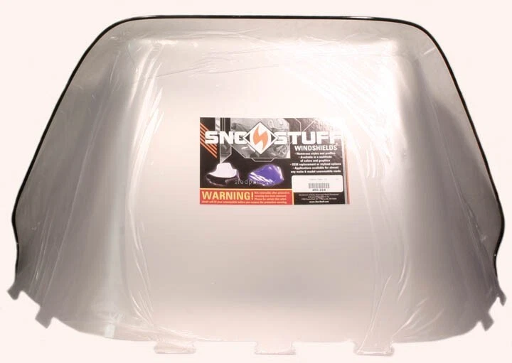 Прозрачное ветровое стекло Polaris Star 250, 1983–1990 гг., 16 дюймов  - Изображение 1 из 1