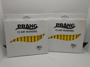 24 Prang Art Markers: Yellow (Washable Markers) - Picture 1 of 2