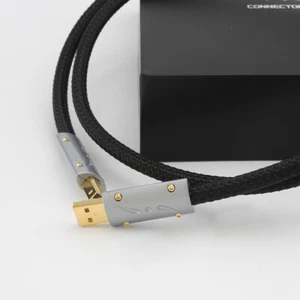 Cable de audio Audiophile Viborg UC01 HI-End plateado OFC USB DAC Hifi USB A-B - Imagen 1 de 11
