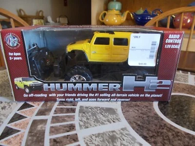 NEW Hummer H2 Radio Control Full Function Car Model 99455Y Excalibur Electronics - Image 1 of 4