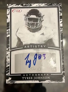 Tyree Johnson Sage Aristry Autogramm - Bild 1 von 2