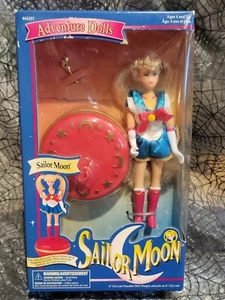 1997 Irwin Sailor Moon 6" Adventure Doll w Spinning Stand Base Sealed - Picture 1 of 2