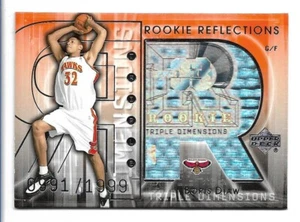 Boris Diaw 2003-04 Upper Deck Rookie Reflections Triple Dimensions RC #112/1999 - Imagen 1 de 2
