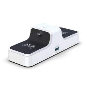 PS5 Controller Dual Charging Dock with Blue LED indicator, Phone Charger - Picture 1 of 4