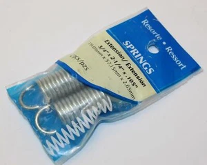 2 Pieces Resorte 543007 Spring Extension 3/4" x 2-1/4" x 0.105" - Picture 1 of 1