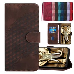 Wallet Flip Purse Book Phone Cover For Samsung F23 F04 F05 F06 F16 F15 F54 F34 - Picture 1 of 20